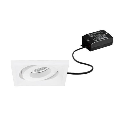 Brumberg Leuchten - Downlight/Strahler/Flutlicht LED-Einbaustrahler 230V 38397173 38Gr., 3000K, quadr