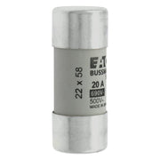 Eaton - Zylindrische Sicherung Sicherungseinsatz Nieders. CYLINDRICA#C22G20 20A AC 690V 80kA − 10 Stück