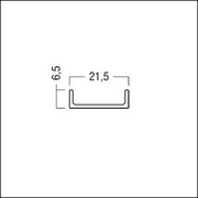 Zumtobel Group - Mechanisches Zubehör/Ersatzteile für Leuchten Abdeckprofil SUP2 TRACK #60211109 2m