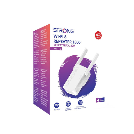Strong - Netzwerk-Repeater WIFI 6 Repeater REPEATERAX1800 max. 1800Mbit/s