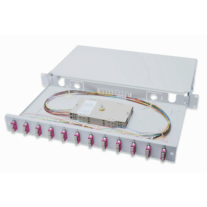 DIGITUS - Patchpanel LWL LWL-Spleißbox DN-96321-4 12xSC OM4
