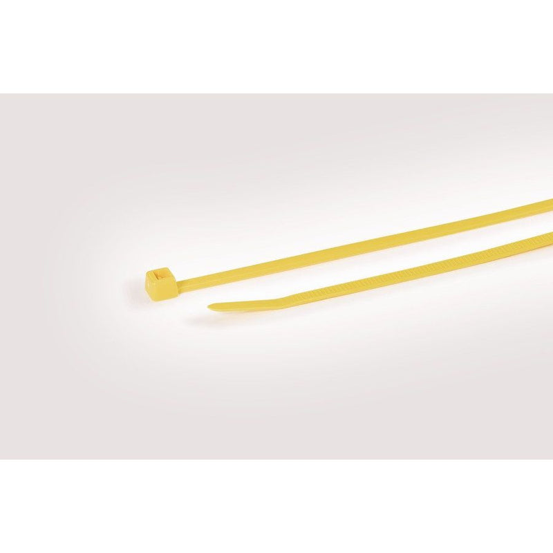 HellermannTyton - Kabelbinder T50R PA66 YE 100 200x4,6mm − 100 Stück