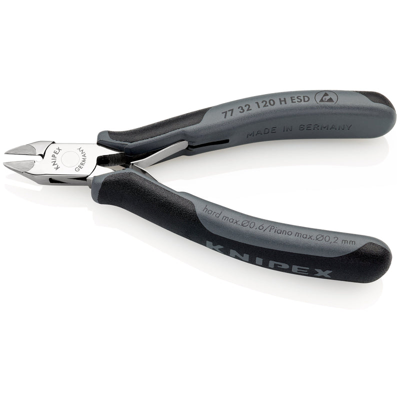 Knipex - Seitenschneider Elektronik-Seitenschneider 77 32 120 H ESD ESD, 120mm