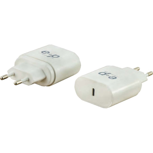 E+P Elektrik - Universal-Ladegerät USB-Schnell-Ladegerät AC 211 100-240V,EU-St/USB-C