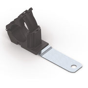 HellermannTyton - Befestigungsschelle für Kabel/Rohre Befestigungelement RCC180LM12 PA66 BK 207,1x34,9mm, M12 − 140 Stück