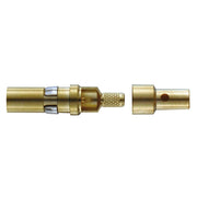 Harting - Kontakt für Industriesteckverbinder Koaxkontakt 09140006121 Stiftkontakt − 10 Stück