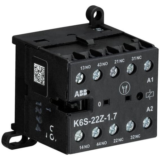 ABB Stotz S&J - Hilfsschütz, Relais Kleinhilfsschütz K6S-22Z-1.7-71 24V DC, 1,7W