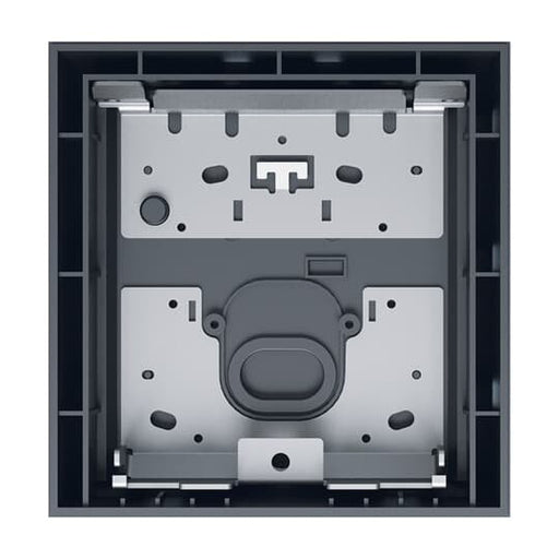 Busch-Jaeger - Montageelement für Türstation AP-Montagedose Gr.1/1 41381S-B-03 anthrazit