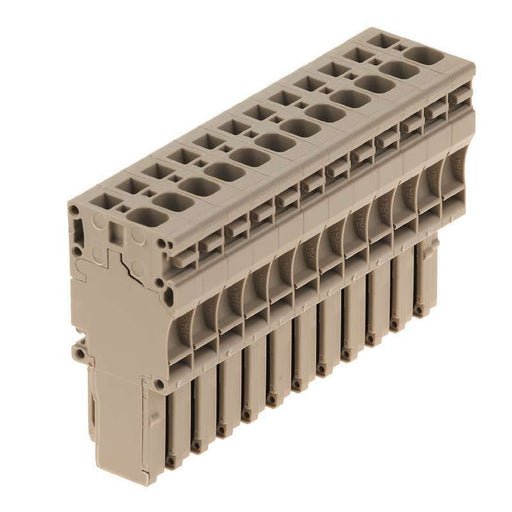 Weidmüller - Zubehör/Ersatzteile für Klemmen Stecker ZP 4/1AN/12 Zugfederanschl.,4mm² − 10 Stück