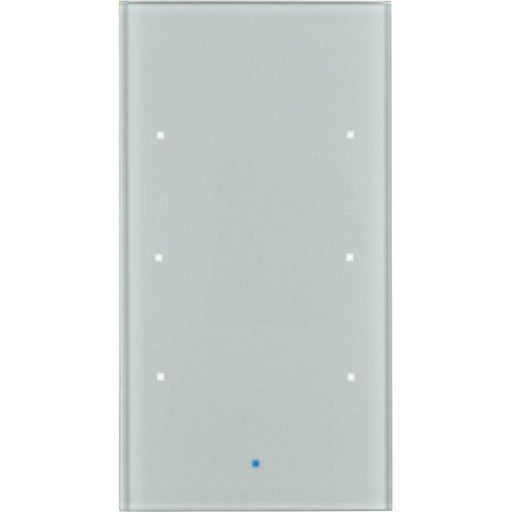 Berker - Bussystem-Tastsensor Glas-Sensor 3fach 75143034 alu