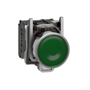Schneider Electric - Drucktaster, Komplettgerät Leuchtdrucktaster gn XB4BW33M5 LED-Modul,230V,1S,1Ö