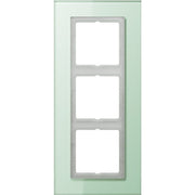 Jung - Abdeckrahmen Rahmen 3-fach mt ws LSP 983 GLAS waage/senkrecht