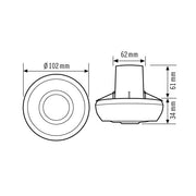 ESYLUX - Bewegungsmelder/Präsenzmelder komplett Decken-Bewegungsmelder MD 360/8 Basic FM