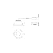 Ledvance - Downlight/Strahler/Flutlicht LED-Downlight DLCTD200P30WMSU19 940 − 1 Stück