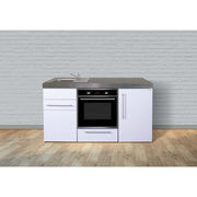 Stengel - Mini-Küche Miniküche Premiumline MPB160BOBliS weiß