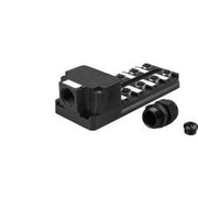 Ipf Electronic - Passiver Sensor-/Aktor-Verteiler (ohne Leitung) Verteiler, 8x M12 5polig, VK000009 PBT, M20 x 1,5, LED