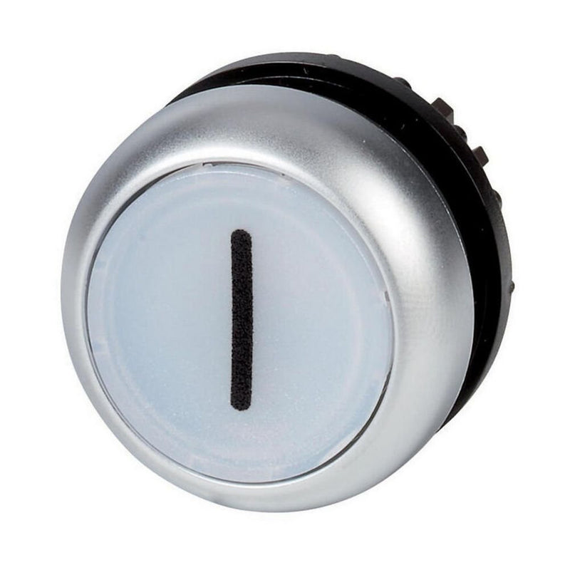 Eaton - Frontelement für Drucktaster Leuchtdrucktaste M22-DRL-W-X1 flach,weiss,beschr. − 5 Stück