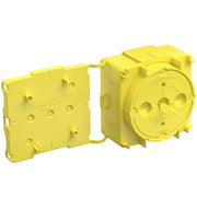 Kaiser - Dose, Gehäuse für Montage in der Wand/Decke Gerätedose Flat 45 1256-01 Betonbau