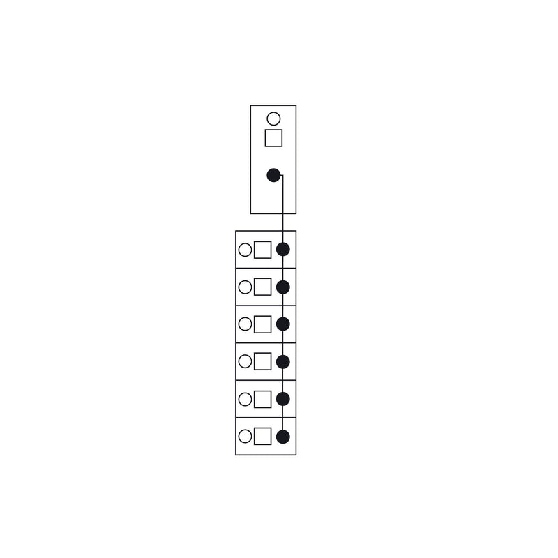 WAGO - Übergabemodul Potentialverteilermodul 830-800/000-302