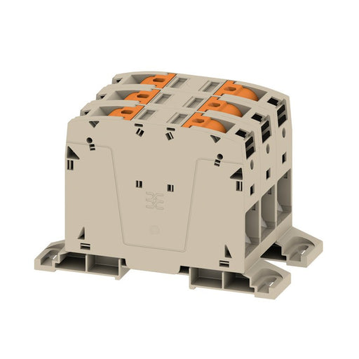 Weidmüller - Durchgangs-Reihenklemme Klemme A2C 95/120 3FT-DM PUSH IN, 95 mm² − 1 Stück