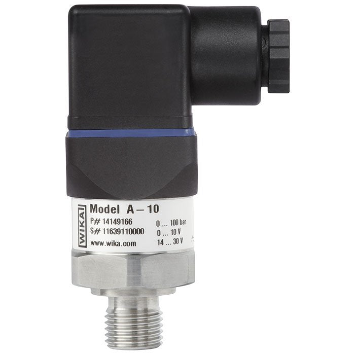 Wika Wiegand - Druck-/Absolutdruckmessumformer Druckmessumf. A-10 14252511 0..0,05bar,0..10V,3L