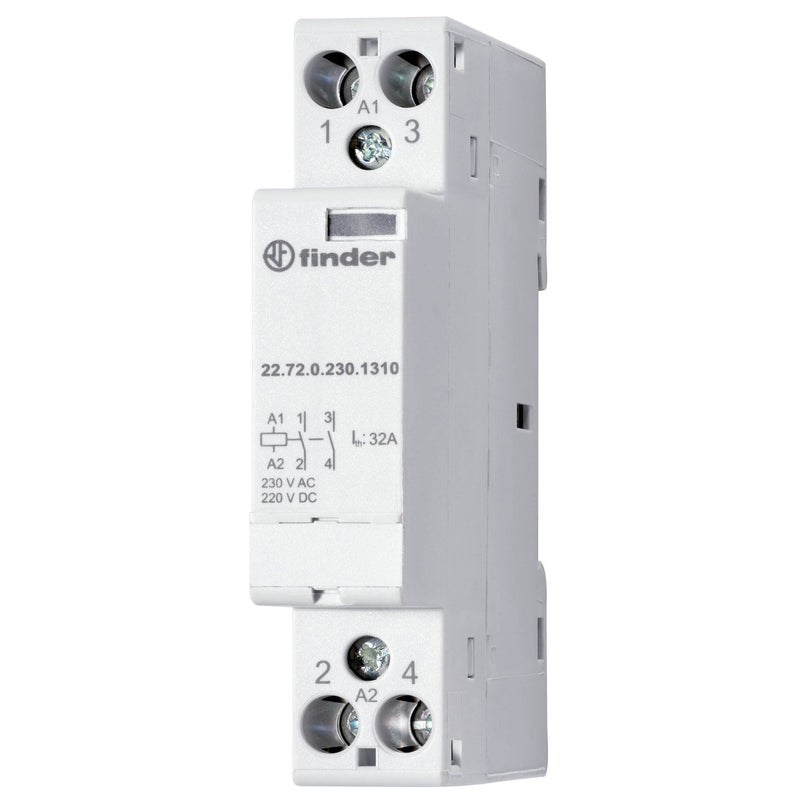 Finder - Installationsschütz für Reiheneinbau Schütz für Reiheneinbau 22.72.0.230.1310 2S, 32A