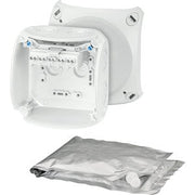 Hensel - Dose, Gehäuse für Montage auf der Wand/Decke Kabelabzweigkasten WP 0402 G 1,5-2,5qmm 3phasig