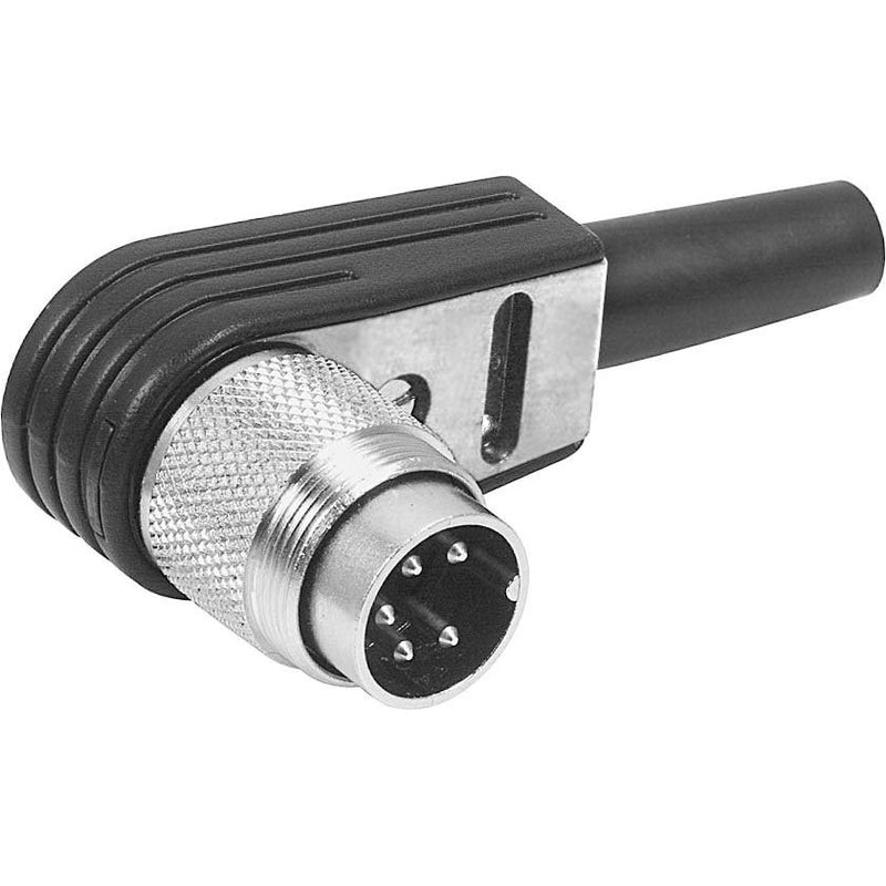 Amphenol Tuchel - Rundsteckverbinder, feldkonfektionierbar (Industriesteckverbinder) Kabelstecker T3260-005 C091A, 3p, gewinkelt