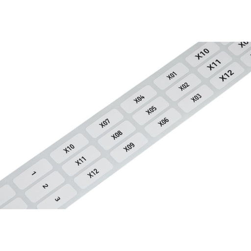 WAGO - Kennzeichnungsmaterial Etikett ws 210-808 9,5x25mm 1500Stck/R
