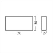 Zumtobel - Piktogramm für Not-/Hinweisleuchte Sicherheitszeichen ECOSIGN C RZ-1O