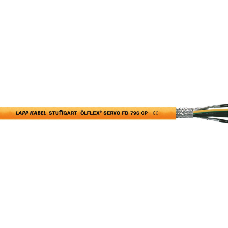 Lapp Kabel&Leitung - Energiekabel < 1 kV, für ortsveränderlichen Einsatz ÖLFLEX SERVO FD 796 CP 0027955/500 4G16 − 500 Meter