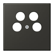Jung - Einsatz/Abdeckung für Kommunikationstechnik Abdeckung für SAT-TV LC 990-4 SAT2 259