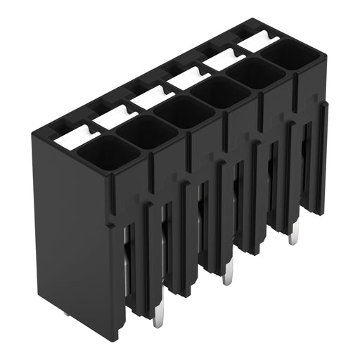 WAGO - Leiterplattenklemme THR-Leiterplattenklemme 2086-1126/997-607 Drücker,1,5mm²,sw − 940 Stück