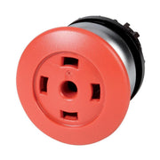 Eaton - Frontelement für Drucktaster Pilzdrucktaste M22-DP-R-X-GVP rot,ohne Schild − 25 Stück