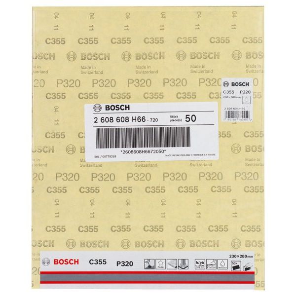 Bosch - Schleifpapier/Schleifvlies PRO C355 2608608H66 ,230x280