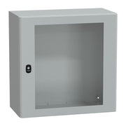 Schneider Electric - Gehäuse/Schaltschrank (leer) Wandschrank RAL 7035 NSYS3D6630T 600x600x300 Sichttür