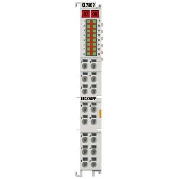 Beckhoff - Feldbus, Dez. Peripherie - Digitales Ein-/Ausgangs-Modul Digital-Ausgangsklemme KL2809 16E, 24VDC, 0,5 A