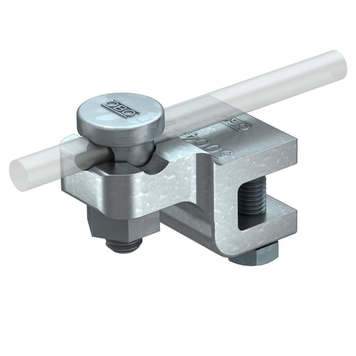 OBO Bettermann - Anschlussklemme für Blitzschutz Falzklemme 5004 DIN-FT 12 Fix-Kontakt