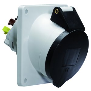 Bals Elektrotech - CEE-Anbausteckdose (IEC 60309) Anbausteckdose geneigt 16A 12780 4p 500V 7h IP44