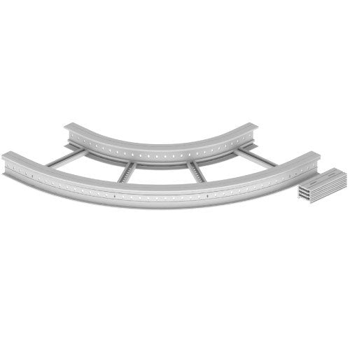 Unex - Bogen für Kabelleiter Flachbogen 45 Grad 67627-44 135x600 R600