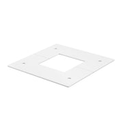 OBO Bettermann - Zubehör/Ersatzteile für Installationssäule Deckenblende DBT130130RW f.Teleskop 45 x 45mm