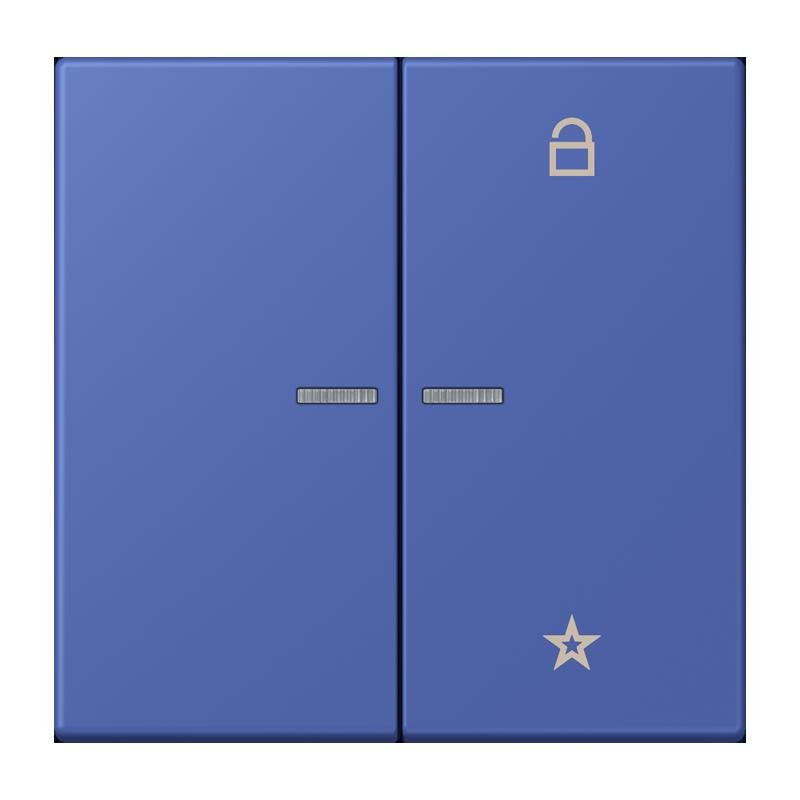 Jung - Bedienelement intelligent eNet Taster Universal 1f. FM LC 1701 206