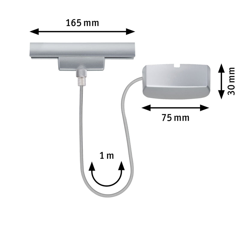 Paulmann - Elektrisches Zubehör/Ersatzteile für Leuchten Einspeisung 956.70