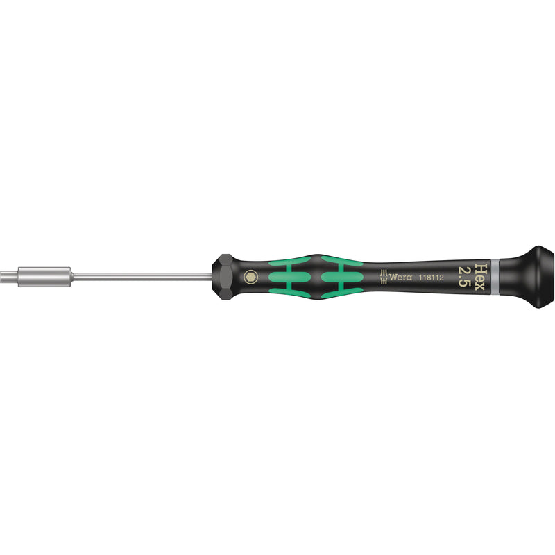 Wera Werk - Steckschlüssel Schraubendreher 2069 Micr#5118112001 2,5mm − 1 Stück