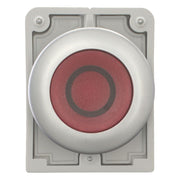 Eaton - Frontelement für Drucktaster Leuchtdrucktaste RMQ-Titan M30C-FDRL-R-X0 flach rastend bes