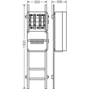 Hensel - Verteilerschrank für Energieversorgung Erweiterung Mi EV 22kW 0000 f.4 Ladep. a 22kW