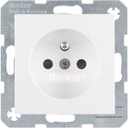 Berker - Steckdose m.Schutzkontakt 6768768989 S.1/B