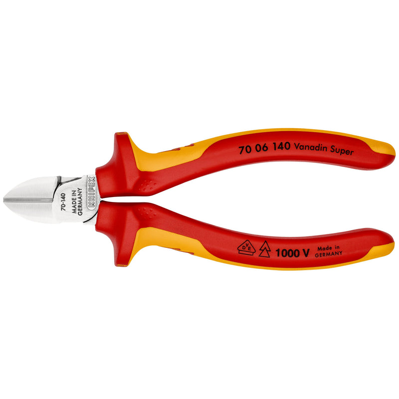 Knipex - Seitenschneider 70 06 140 isoliert, 140mm