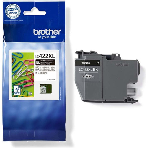 Brother - Verbrauchsmaterial für Telefax/Drucker/MFC Tintenpatrone LC-422XLBK sw
