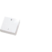 Eltako - Sender/Fernbedienung für Installationsschalterprogramme Funk-Minihandsender FMH2-wg weiss/gl, 2 Signale